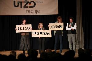 20 let UZTO Trebnje, foto Alenka Strazisar Lamovsek, mentorice Martina Korosec, Silvija Fortuna in Lea Udovc